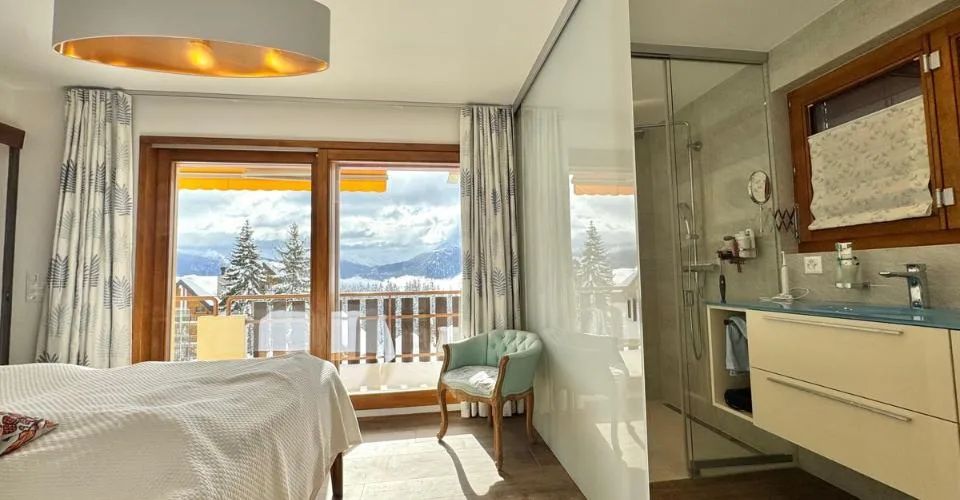 Magnifique appartement 5.5p, Ski-In / Ski-Out, aux pieds des remontées mécaniques de l'Arnouva-Signal – photo 9 sur 13