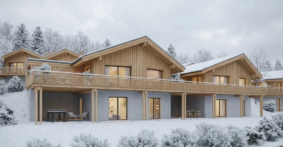 Promotion immobilière en résidence principale : Chalet 3.5 pièces avec vue panoramique – Foto 5 von 6
