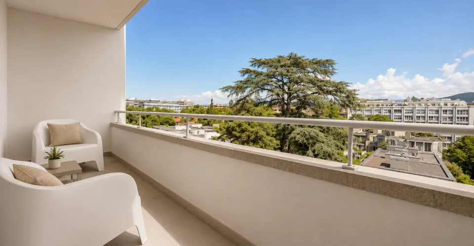 Champel | Elegante 5-Zimmer-Wohnung mit freiem Blick und Balkonen – Foto 10 von 12