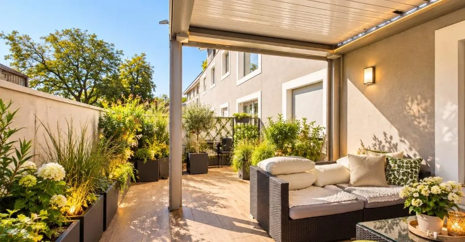 Terrasse Géante de 41 m² avec Pergola Bio-Climatique, Finitions Soignées & Pompe à Chaleur! – photo 23 sur 24