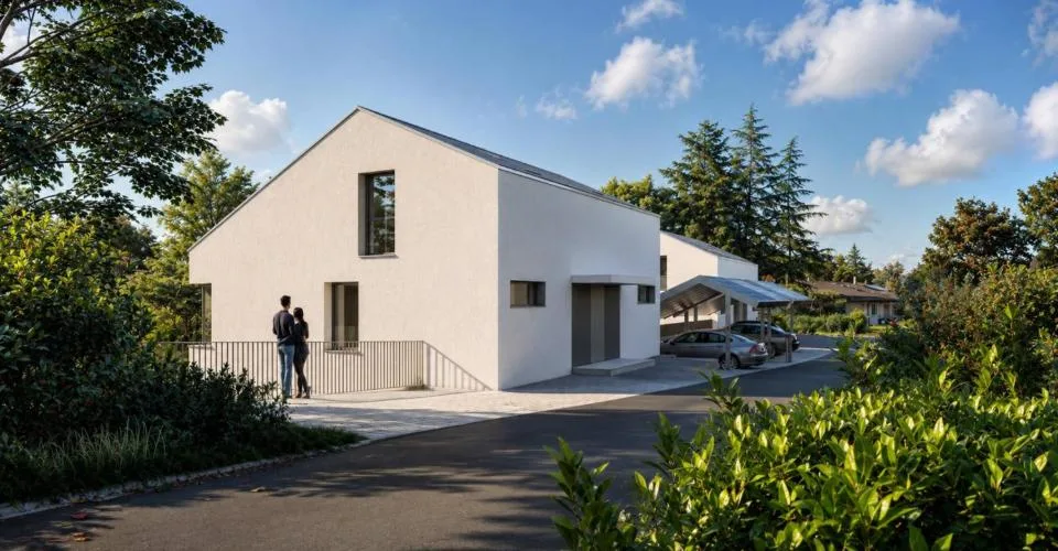 NEUF : Villa contemporaine dans un écrin de verdure – photo 9 sur 20