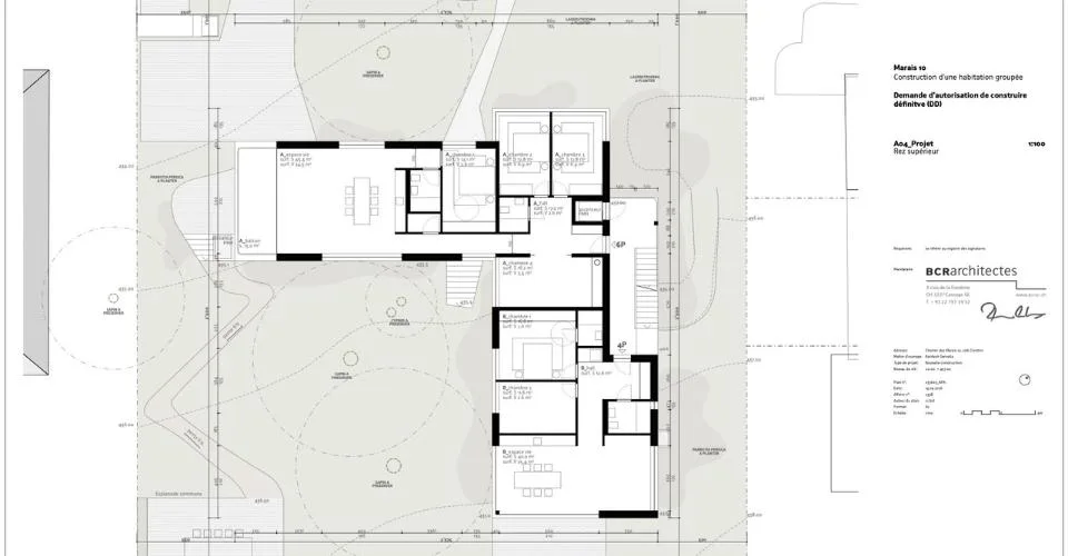 AUTORISATION EN FORCE - NOUVELLE PROMOTION DE 4 APPARTEMENTS THPE – Foto 9 von 9
