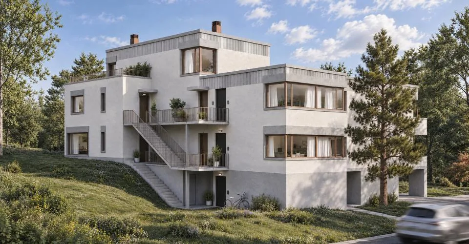 AUTORISATION EN FORCE - NOUVELLE PROMOTION DE 4 APPARTEMENTS THPE – Foto 2 von 9