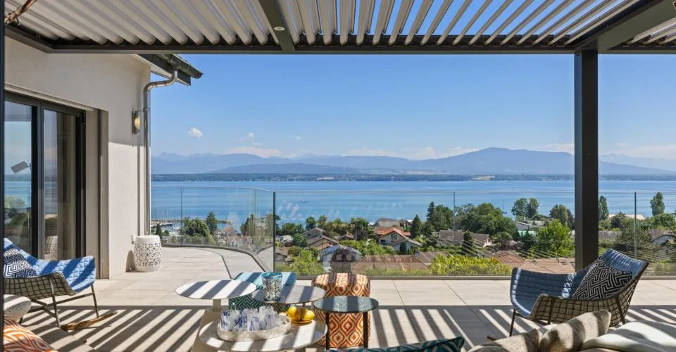 Villa d'exception avec vue spectaculaire sur le Léman – Foto 7 von 11