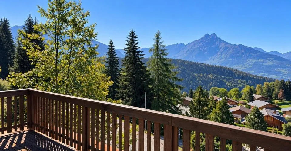 Grand character chalet to renovate in Villars-sur-Ollon, magnificent view – photo 9 of 13