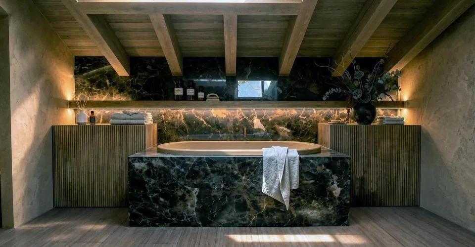 Exclusivité. Crans, en cours de construction : chalet de luxe avec piscine intérieure – Foto 12 von 12