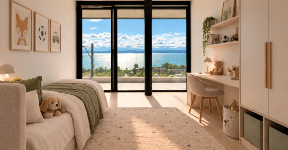 Appartement neuf avec choix des finitions au gré du preneur de 4.5 pièces avec vue imprenable sur le lac et les Alpes à Hauterive – photo 5 of 12