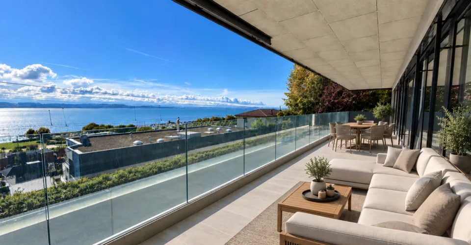Appartement neuf avec choix des finitions au gré du preneur de 4.5 pièces avec vue imprenable sur le lac et les Alpes à Hauterive – photo 7 of 12