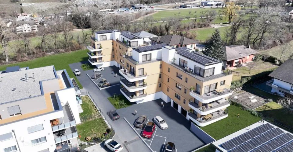 Rembü in Susten: Neubau-Eigentum mit Sonne, Ruhe und Bergsicht – foto 6 di 8