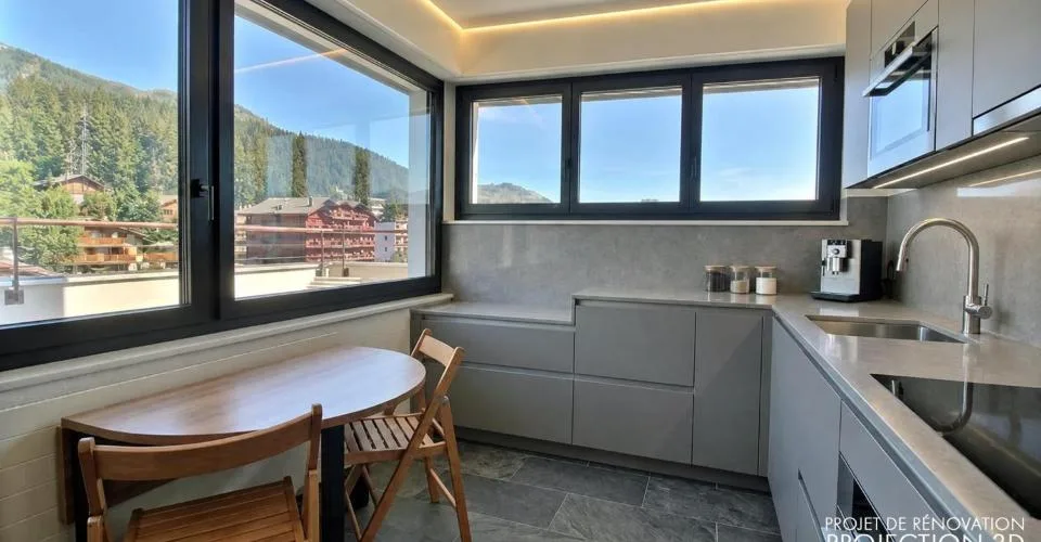 Exclusivité. Crans-Montana. 4.5 pièces attique duplex au coeur de Crans – Foto 8 von 13