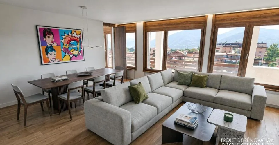 Exclusivité. Crans-Montana. 4.5 pièces attique duplex au coeur de Crans – Foto 6 von 13