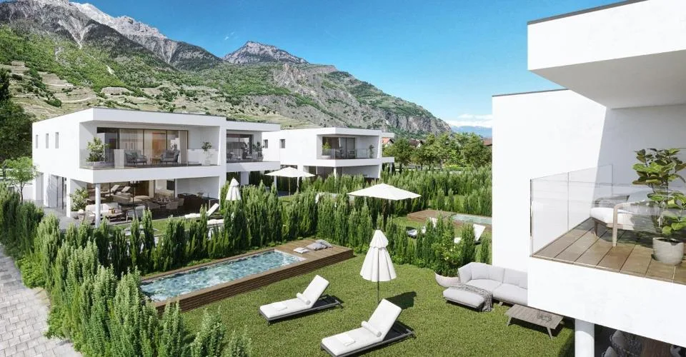 5.5 Zimmer Einfamilienhaus in Fully – Foto 3 von 6