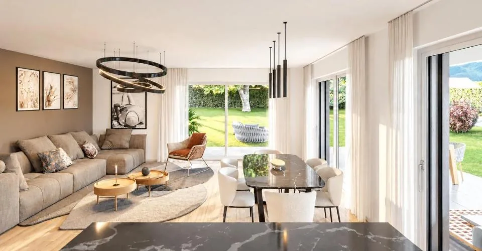 In vendita Appartamento di 5 stanze al 1° piano a Veyrier Loggia di 35 m² – foto 2 di 3