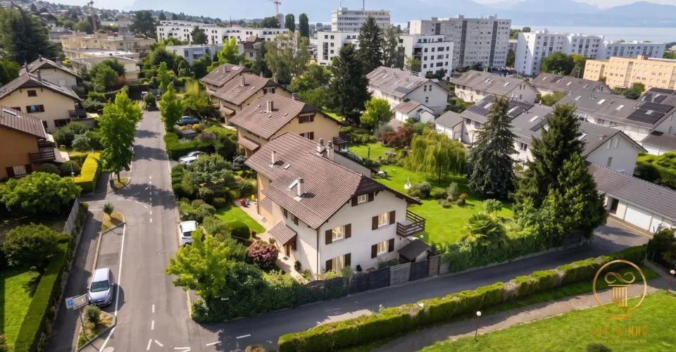 RENENS - Villa mitoyenne de 5.5 p. avec grand jardin. Pas inscrite dans une PPE. – foto 11 di 13