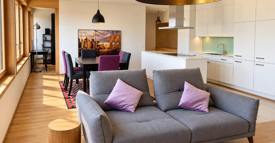 Élégant duplex de 137 m² avec vue sur le Jura – photo 3 sur 11