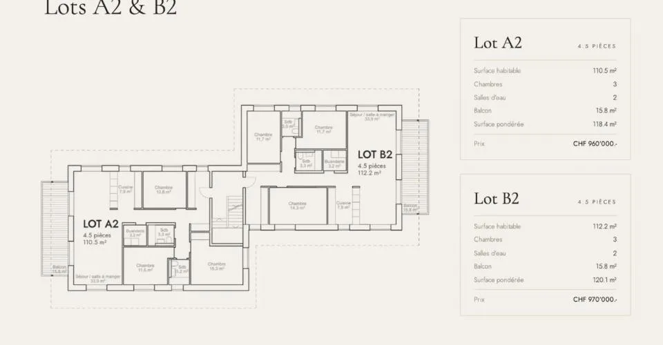L'Orée du Rogin, 6 appartamenti Minergie di 4.5 locali – foto 7 di 13
