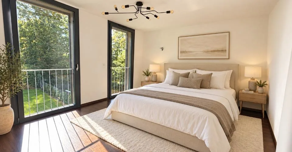 Anières — Villa de standing avec jardin et terrasse en toiture, vue lac – Foto 4 von 12