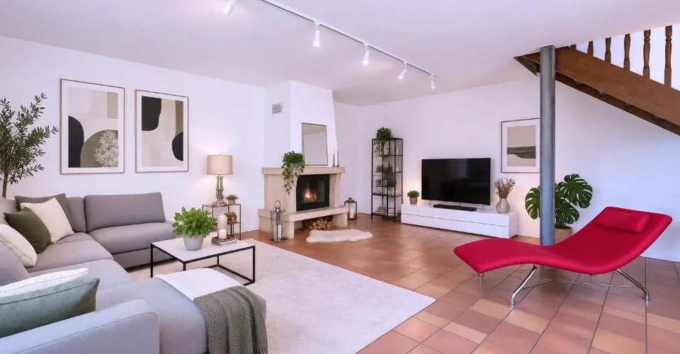 Maison mitoyenne de 6.5 pièces avec jardin. au coeur d'un village prés – foto 3 di 10