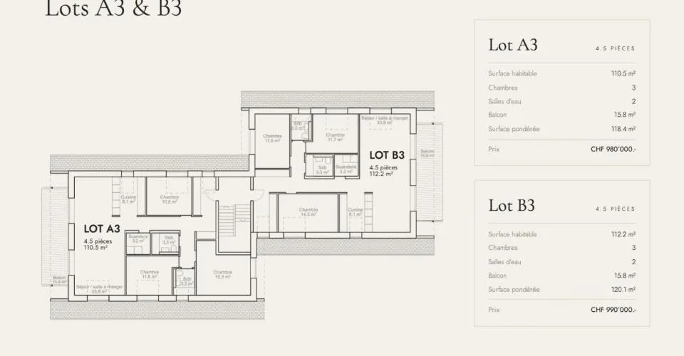 L'Orée du Rogin, 6 appartements Minergie de 4.5 pièces – foto 8 di 8