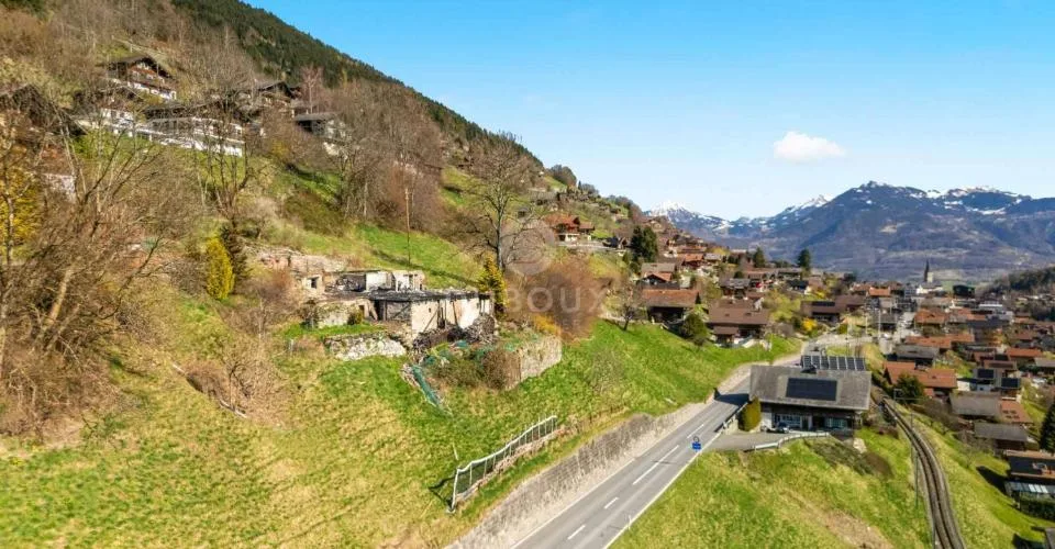 Magnifique terrain à bâtir de 1'478 m2 avec vue panoramique – Troistorrents – foto 3 di 5