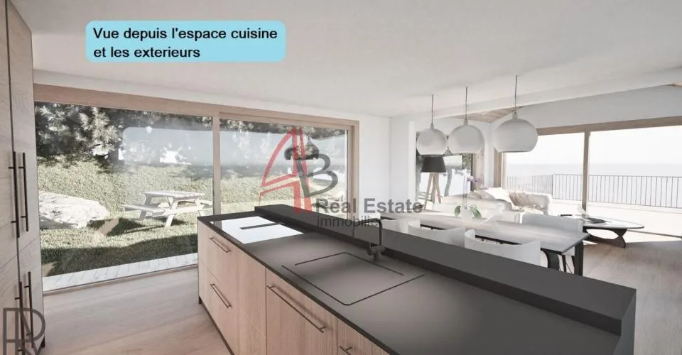 Villa contemporaine de 5,5 pièces - 4 chambres, cave extérieure, forêt privée et vue panoramique - Chemin-Dessus – photo 2 sur 13
