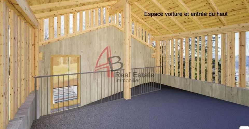 Villa contemporaine de 5,5 pièces - 4 chambres, cave extérieure, forêt privée et vue panoramique - Chemin-Dessus – photo 10 sur 13