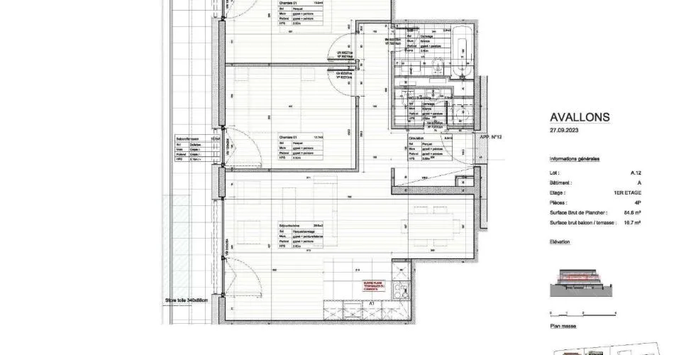 Appartement 4 pièces avec balcon à Anières – photo 9 of 9
