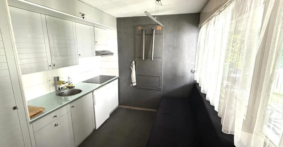 A vendre dans la station de la Tzoumaz studio avec place de parc intérieure – Foto 4 von 7