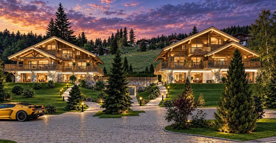 Splendide Chalet de Luxe en Construction à Crans-Montana – photo 4 sur 12