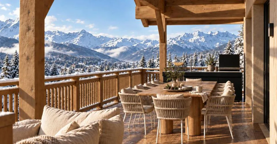 Splendide Chalet de Luxe en Construction à Crans-Montana – photo 8 sur 12