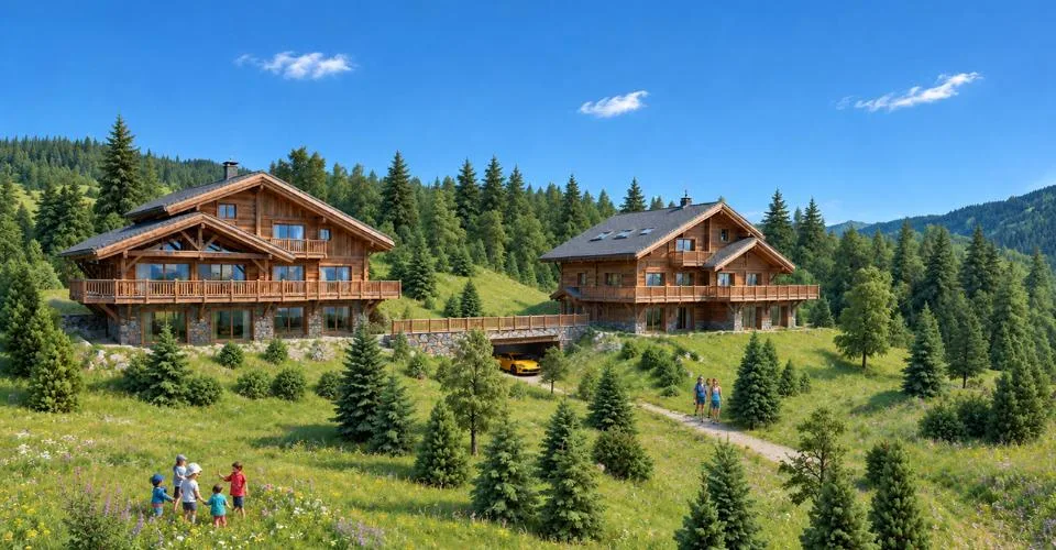 Splendide Chalet de Luxe en Construction à Crans-Montana – photo 7 sur 12