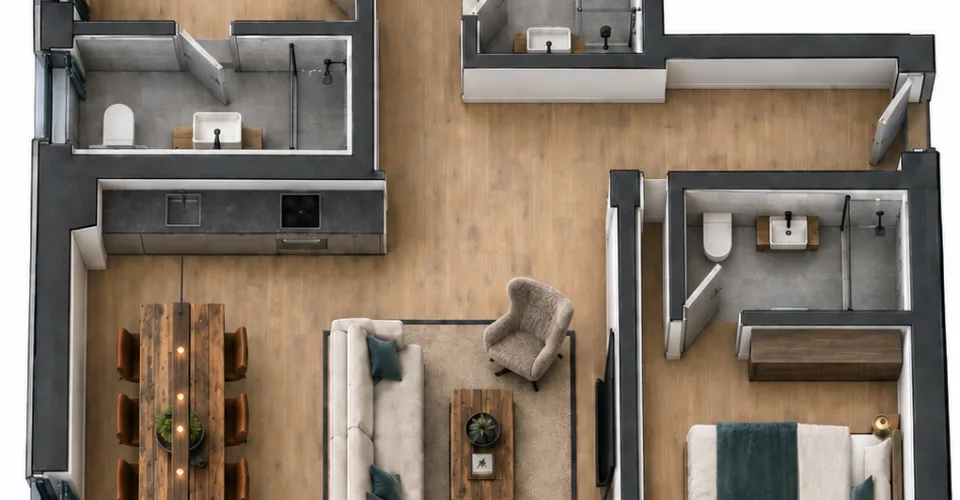 Newly built hotel residence apartment for sale – Foto 8 von 14