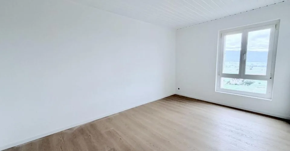 APPARTEMENT DE 4.5 PIÈCES ENTIÈREMENT RÉNOVÉ AVEC TERRASSE ET VUE SUR LA VALLÉE – foto 5 di 18