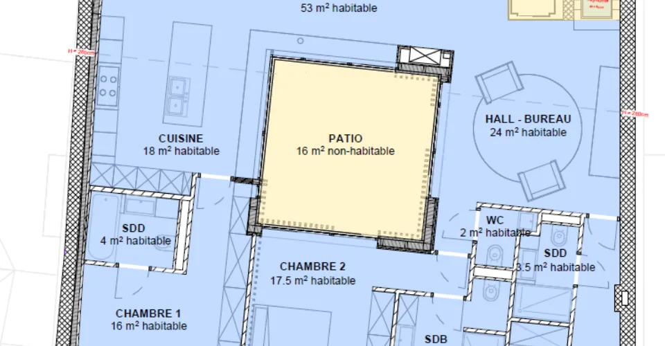 Appartement de haut standing (projet neuf) dans l'hypercentre – foto 6 di 6