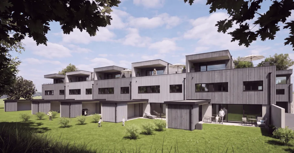 Maisons familiales de 5.5 pièces neuves à Châtel-St-Denis – Foto 3 von 4