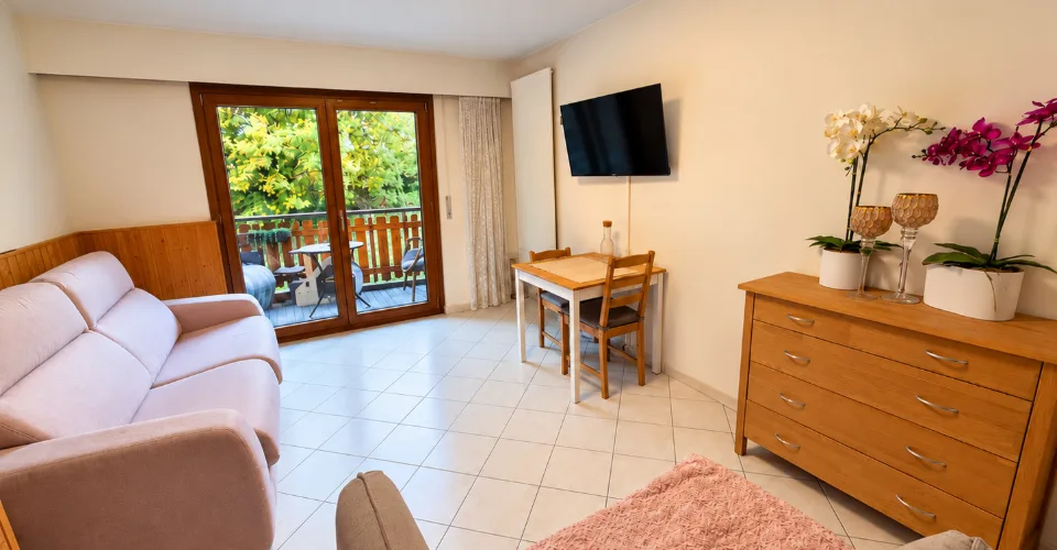 Vercorin - Zweitzimmerwohnung in einer Ferienresidenz, nahe den Pisten und dem Ortszentrum – Foto 2 von 5