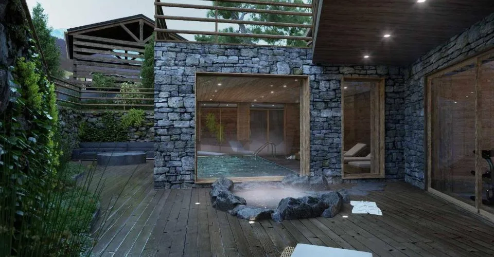 MAGNIFIQUE ET LUXUEUX CHALET A CONSTRUIRE - SKI IN-OUT – photo 7 sur 8