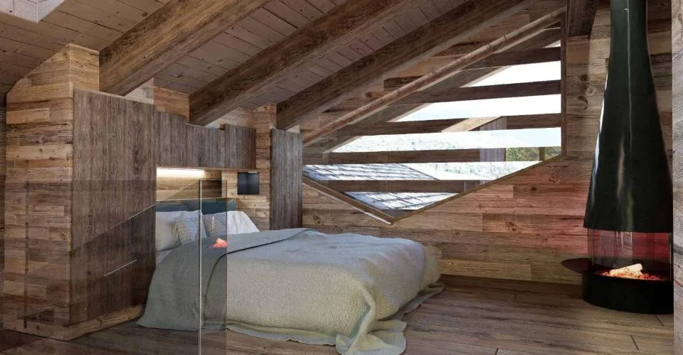 MAGNIFIQUE ET LUXUEUX CHALET A CONSTRUIRE - SKI IN-OUT – photo 6 sur 8