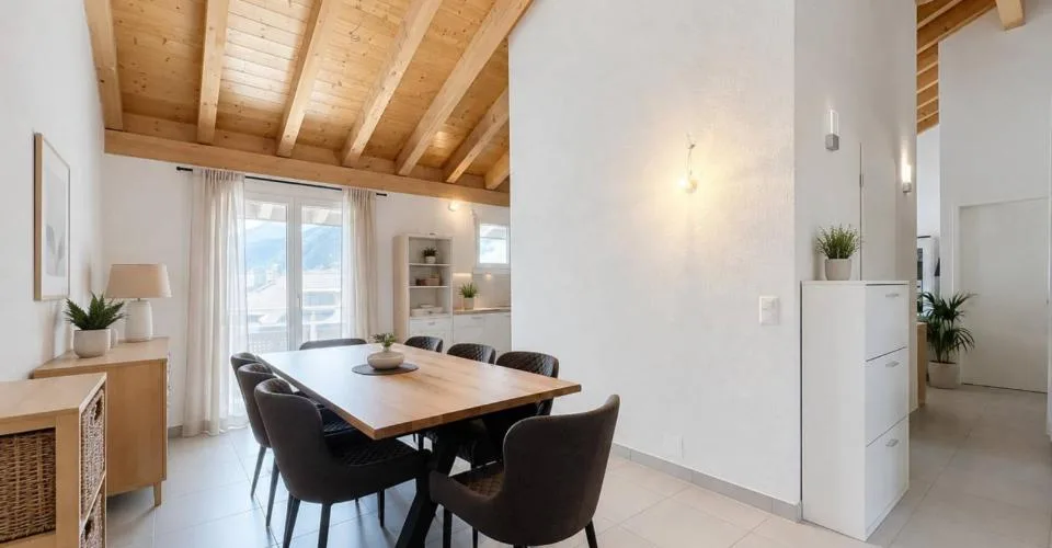 ATTIQUE DE 4,5 PIÈCES AVEC VUE SUR LES MONTAGNES – photo 5 sur 11