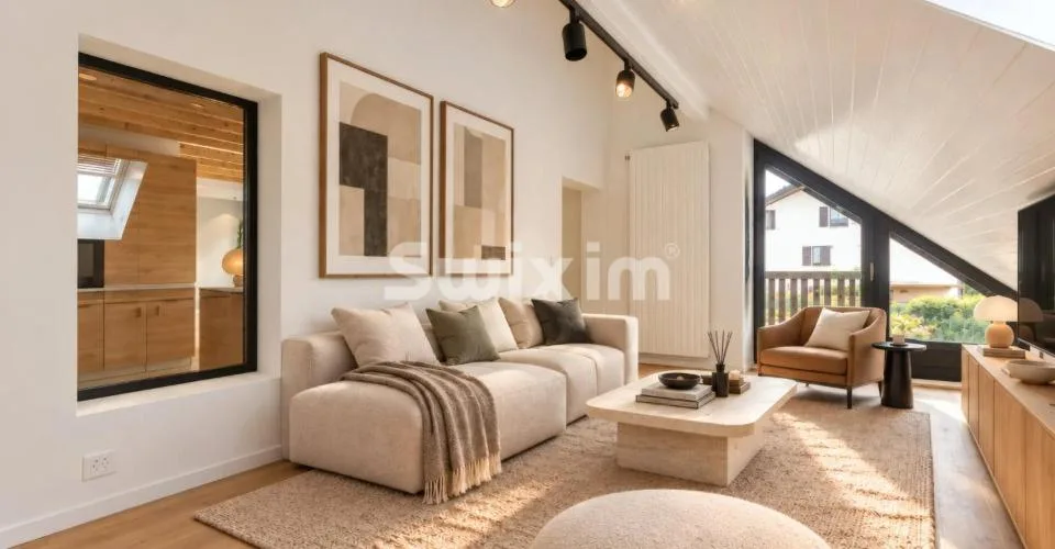 Triplex de 6 pièces avec studio indépendant Puplinge – photo 3 of 7
