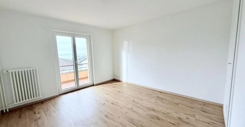 VUE SUR LE LAC ET QUARTIER PAISIBLE : VOTRE NOUVEAU 3.0 PIÈCES RÉNOVÉ – photo 2 sur 14