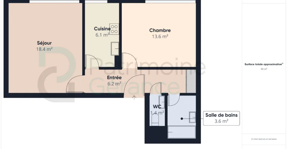 APPARTEMENT DE 2.5 PIÈCES RÉNOVÉ À LA CHAUX-DE-FONDS - À VISITER ! – photo 6 of 12