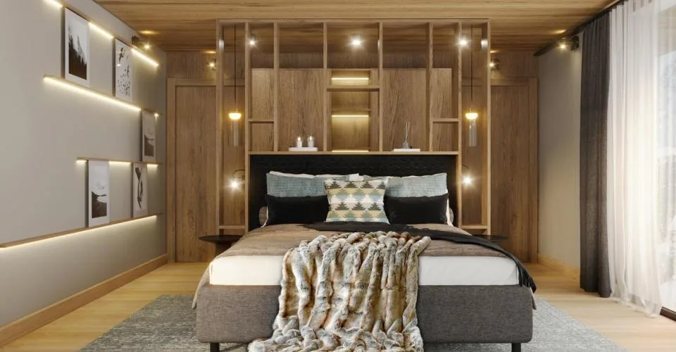 Chalet Vesta B luxueux 4,5 pièces skis aux pieds - Lauchernalp – photo 7 of 13