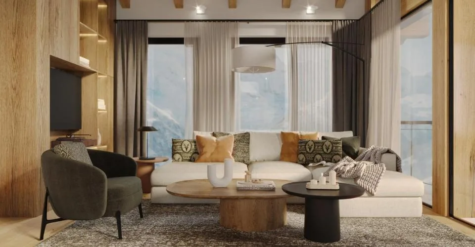 Chalet Vesta B luxueux 4,5 pièces skis aux pieds - Lauchernalp – photo 2 of 13