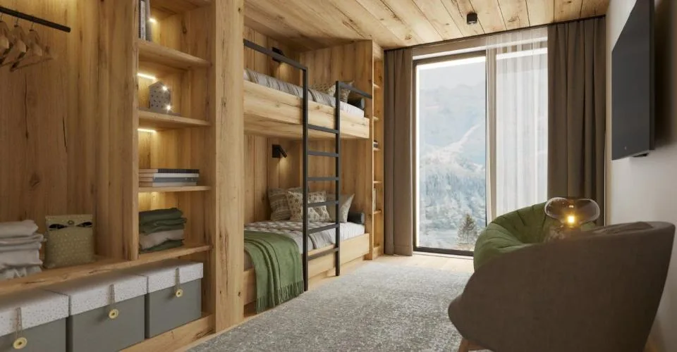 Chalet Vesta B luxueux 4,5 pièces skis aux pieds - Lauchernalp – photo 10 of 13