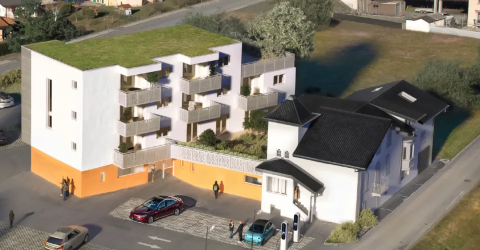 3.5 Zimmer Wohnung in Saxon – Foto 8 von 8