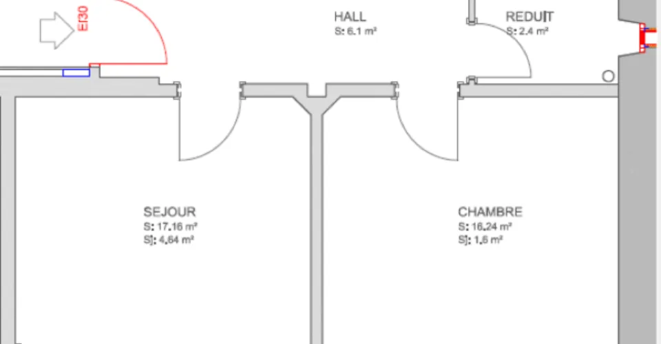 Appartement de 3 pièces rénové – foto 9 di 9