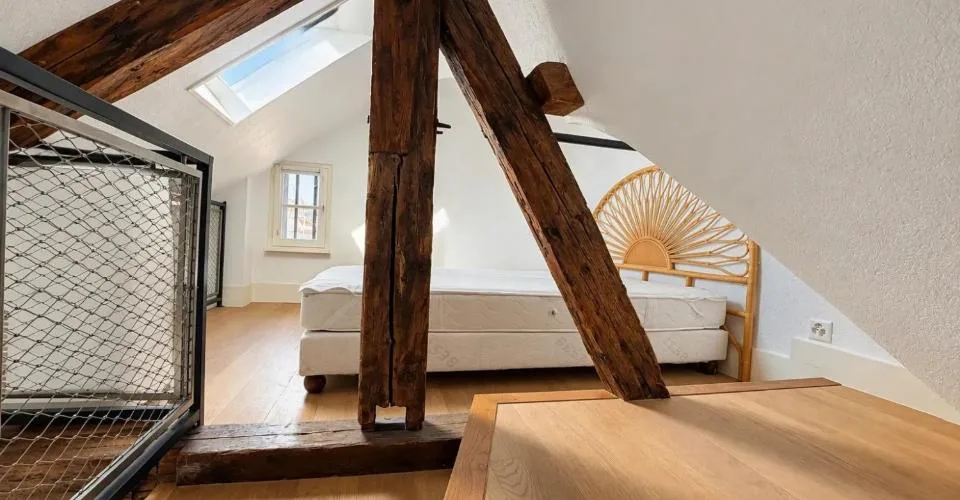 Vieille-Ville, studio meublé en attique avec mezzanine – foto 5 di 8