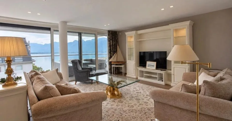 Rare appartement de prestige meublé avec vue panoramique sur le lac – Foto 4 von 13