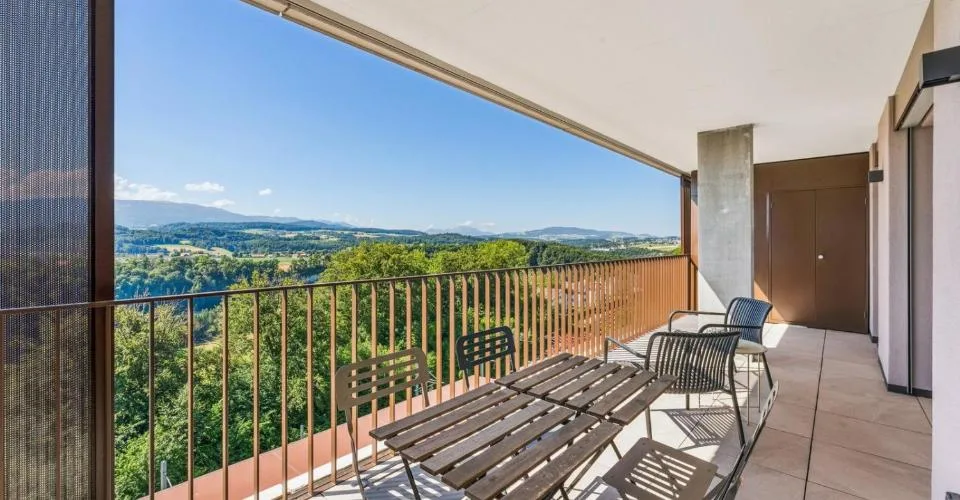 Exceptionnel appartement neuf de 5.5 pièces avec vue dégagée – Foto 3 von 12